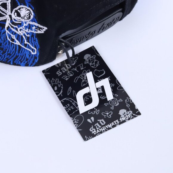NWT Sad Boy Angel Azul by Dandy Hats x Junior H β Embroidered Snapback - Picture 3 of 5